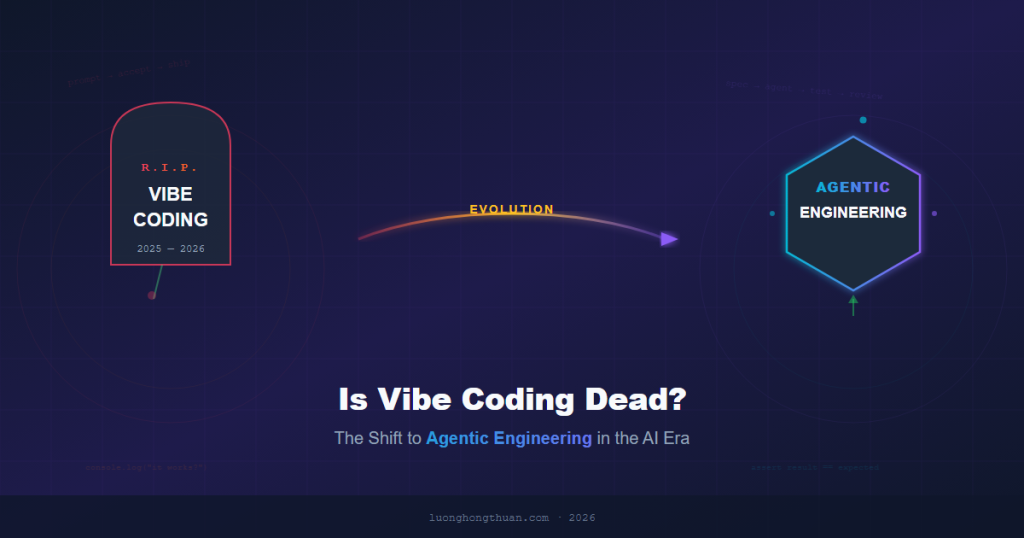 vibe coding dead agentic engineering