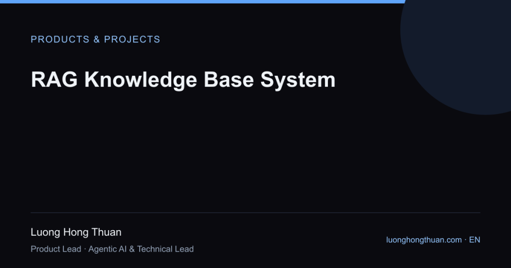 rag knowledge base