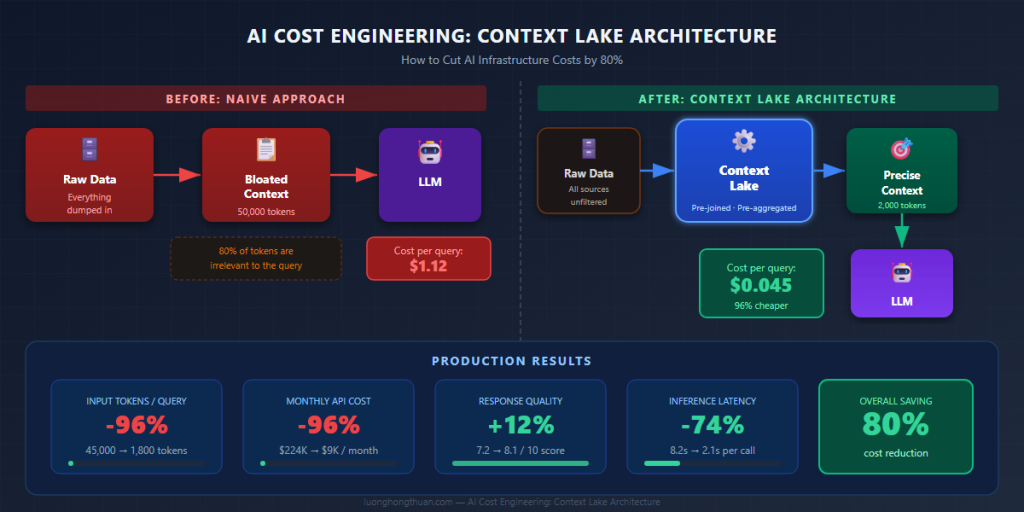 ai cost engineering context lake