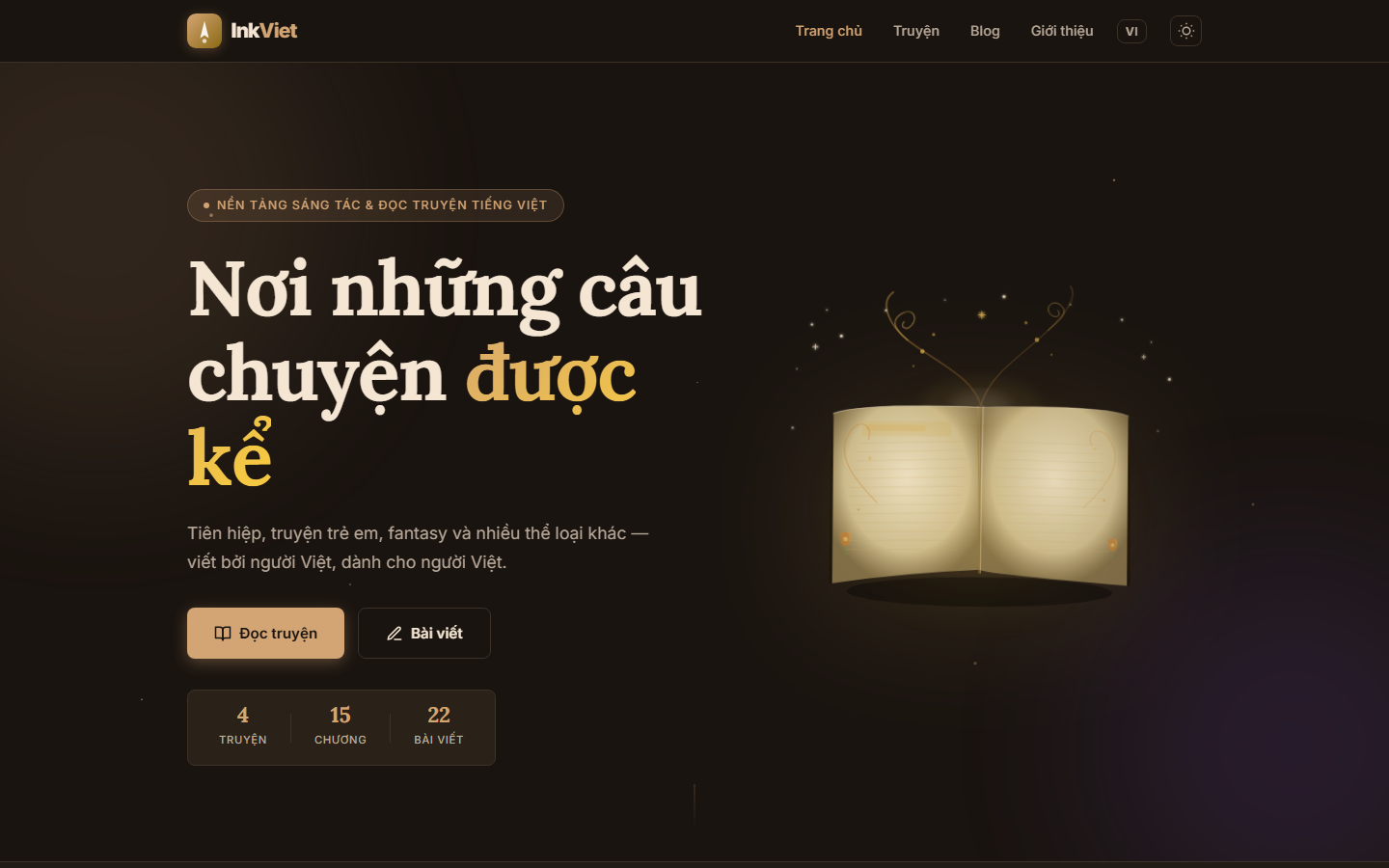 Website công khai — phần 1