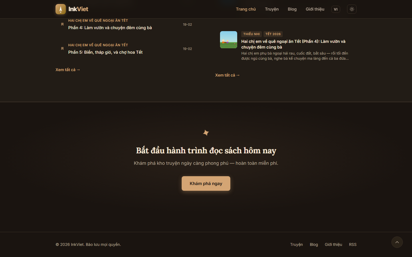 Website công khai — phần 3
